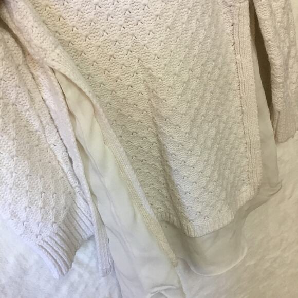 Loft White Long Sleeve Knit Top - Picture 8 of 9